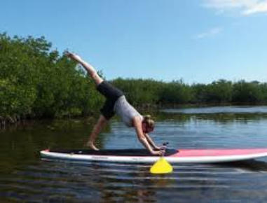 Nemasket Kayak Center SUP Yoga with Krystal Pic-2 Tihonet Village 146 Tihonet Rd. Wareham, MA 02571 Tel (774) 678-4366 http://www.nemasketkayak.com