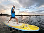 Nemasket Kayak Center SUP Yoga with Krystal Pic-3 Tihonet Village 146 Tihonet Rd. Wareham, MA 02571 Tel (774) 678-4366 http://www.nemasketkayak.com